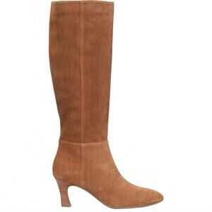 NEW SOFFT women's sonya suede waterproof boots in brandy